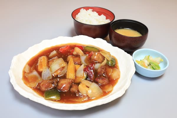 Kai-Amami Pork Black Vinegar Pork Set Meal