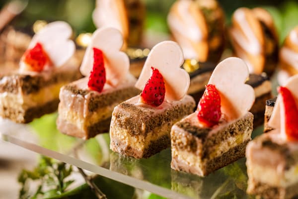 Strawberry Chocolate and Tea Shortcake