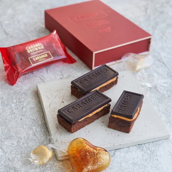 Caramel Brownie 3 pieces