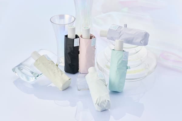 Automatic opening/closing umbrella - white