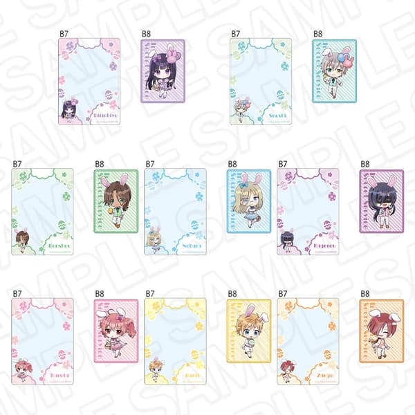 硬殼卡片收納夾套組復活節版