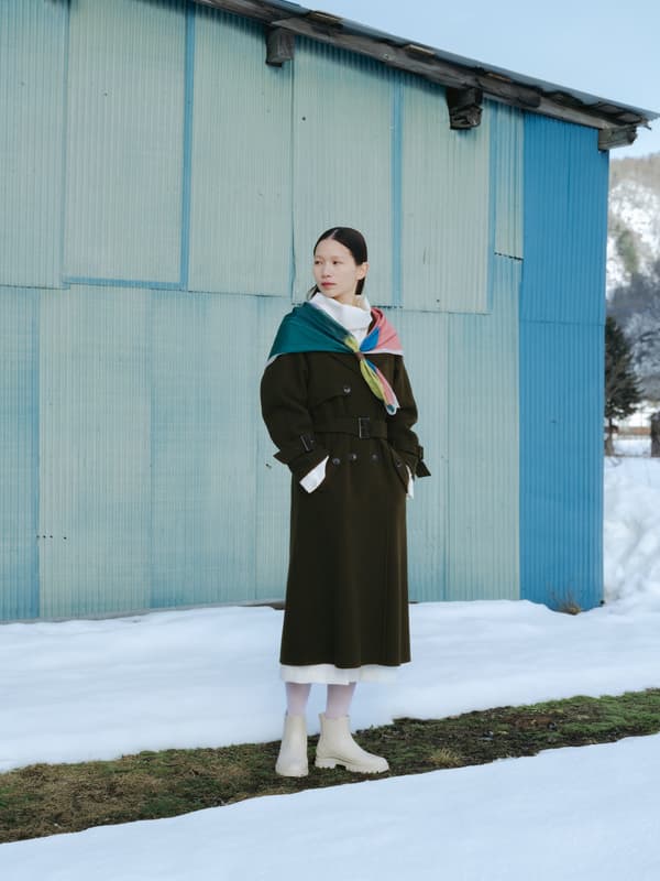 산포도 덩굴 공예 스카프 링, 큰 스카프 (mingle)