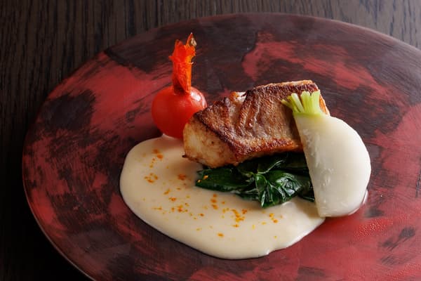 ปลาหิมะย่างไซเกียว