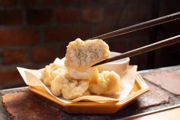 Buñuelos de lecha de Hokkaido