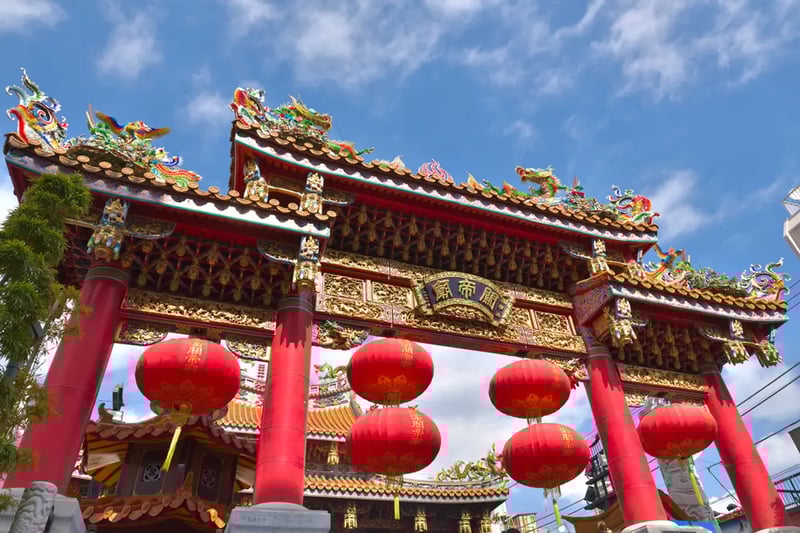 横浜中華街 春節