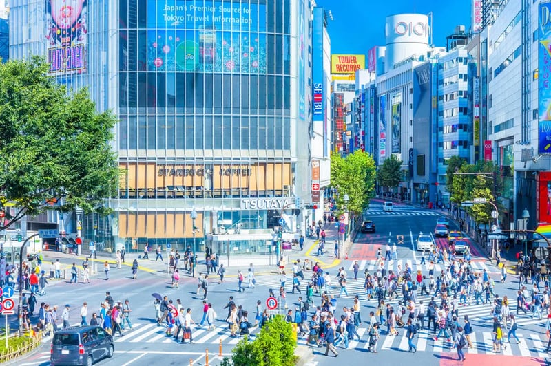 スクランブル交差点