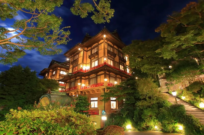 Fujiya Hotel Night View