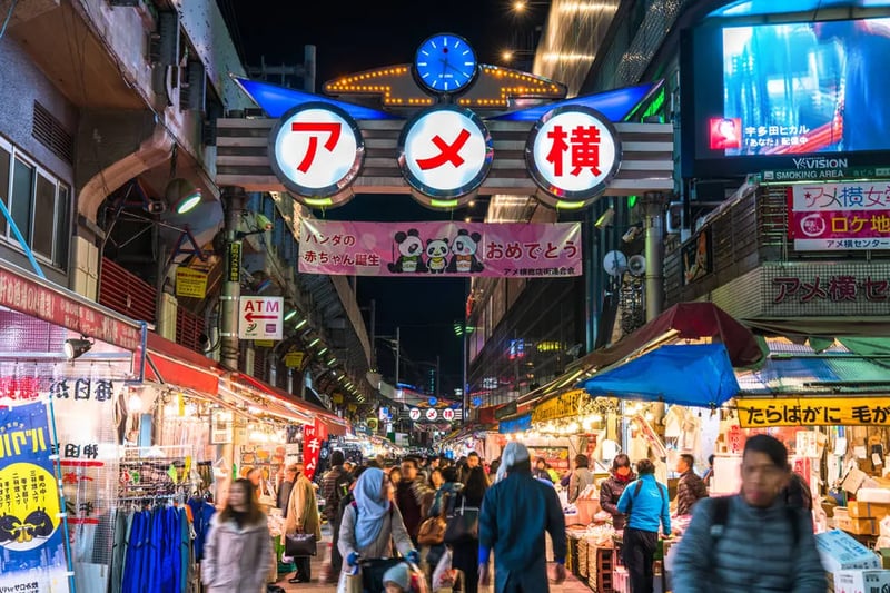 Ueno Ameyoko Shopping Street