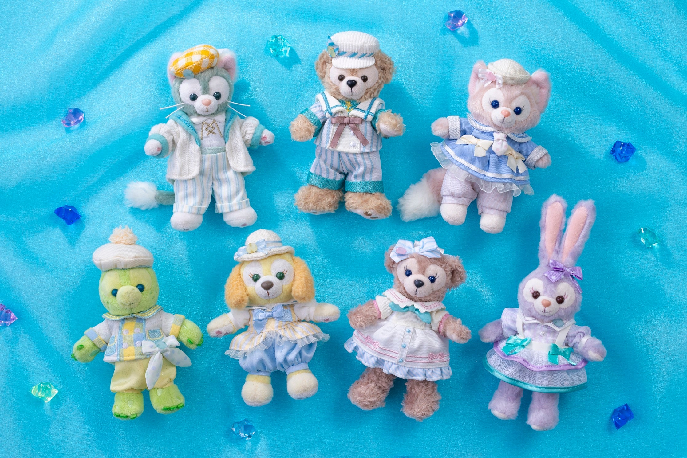 Duffy & Friends 'Find Your Beautiful Blue!' Merchandise and Food