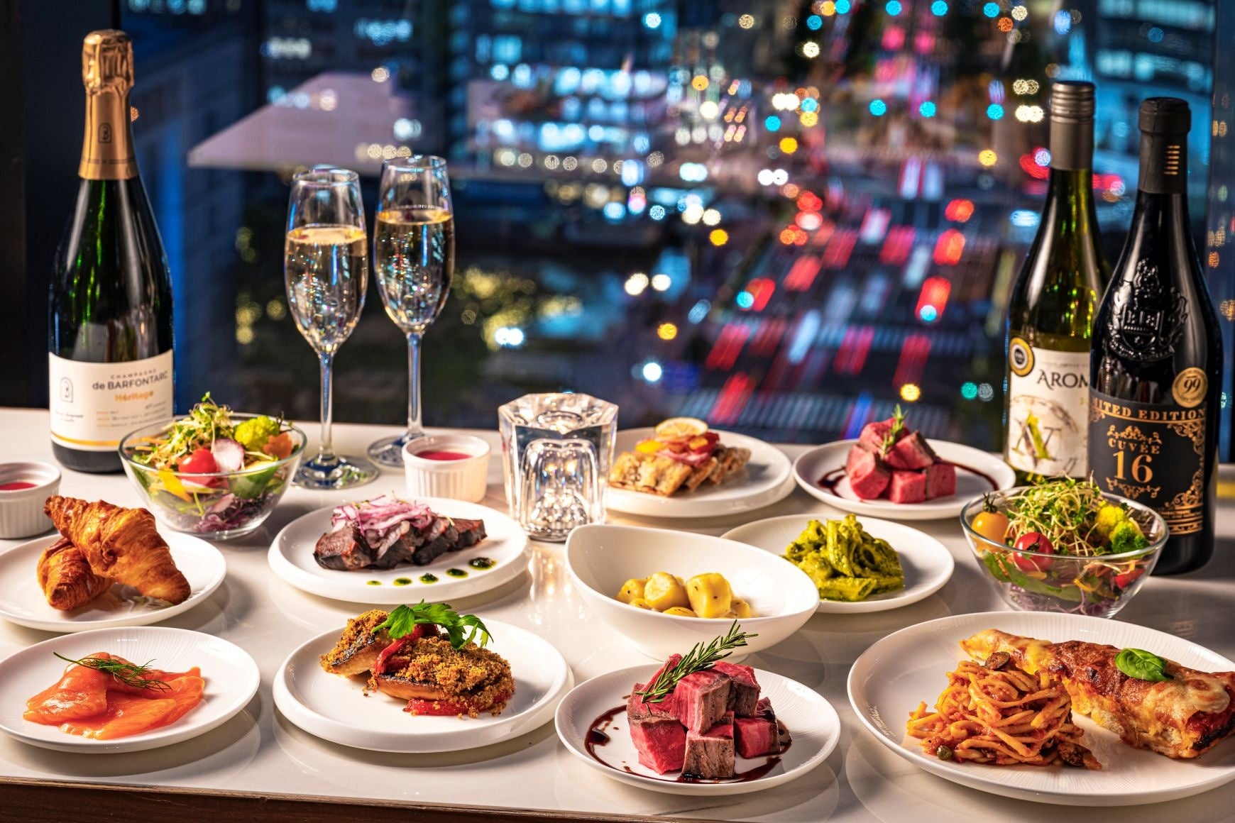 THE C's SKY DINING at Candeo Hotels Osaka The Tower Launches Autumn Buffet 2026 With Dazzling Midosuji Views