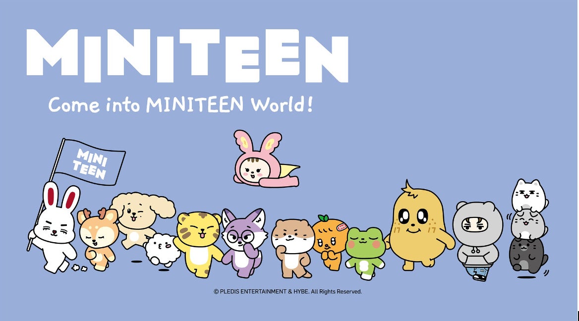 SEVENTEEN's Official Character MINITEEN Series 1–3 Merchandise