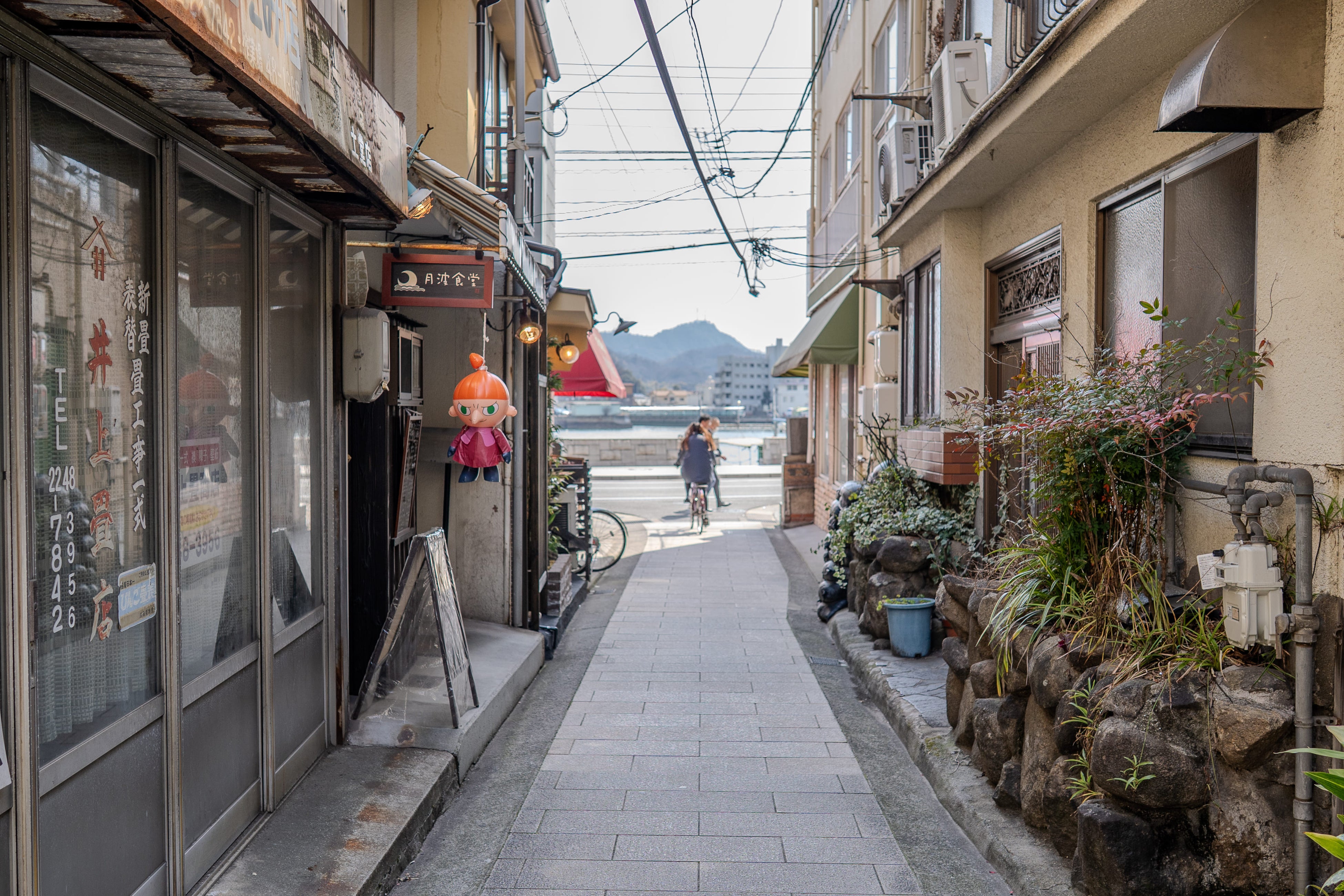 Onomichi Waterway spreading in front
