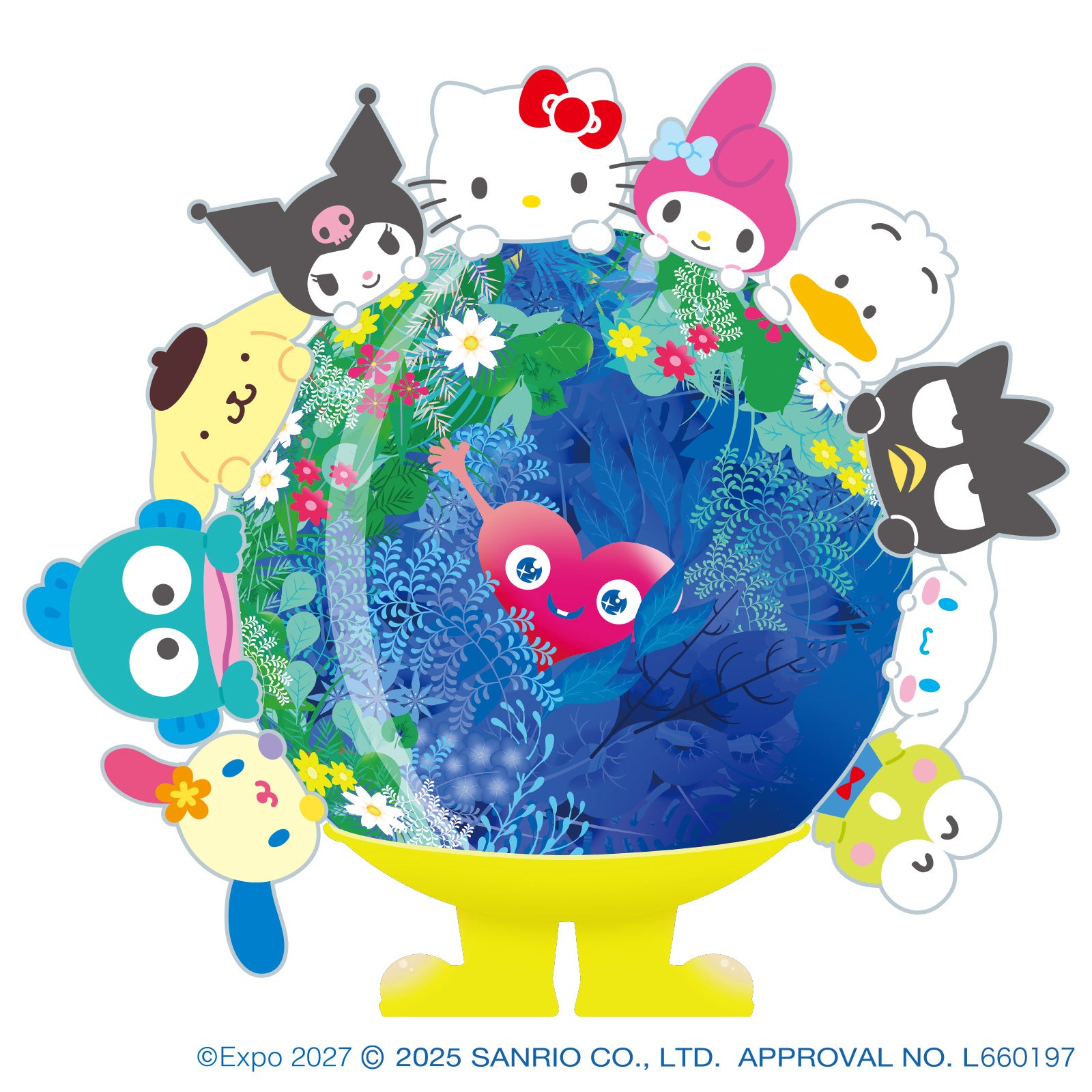 GREEN×EXPO 2027 Announces Sanrio Characters Collaboration with