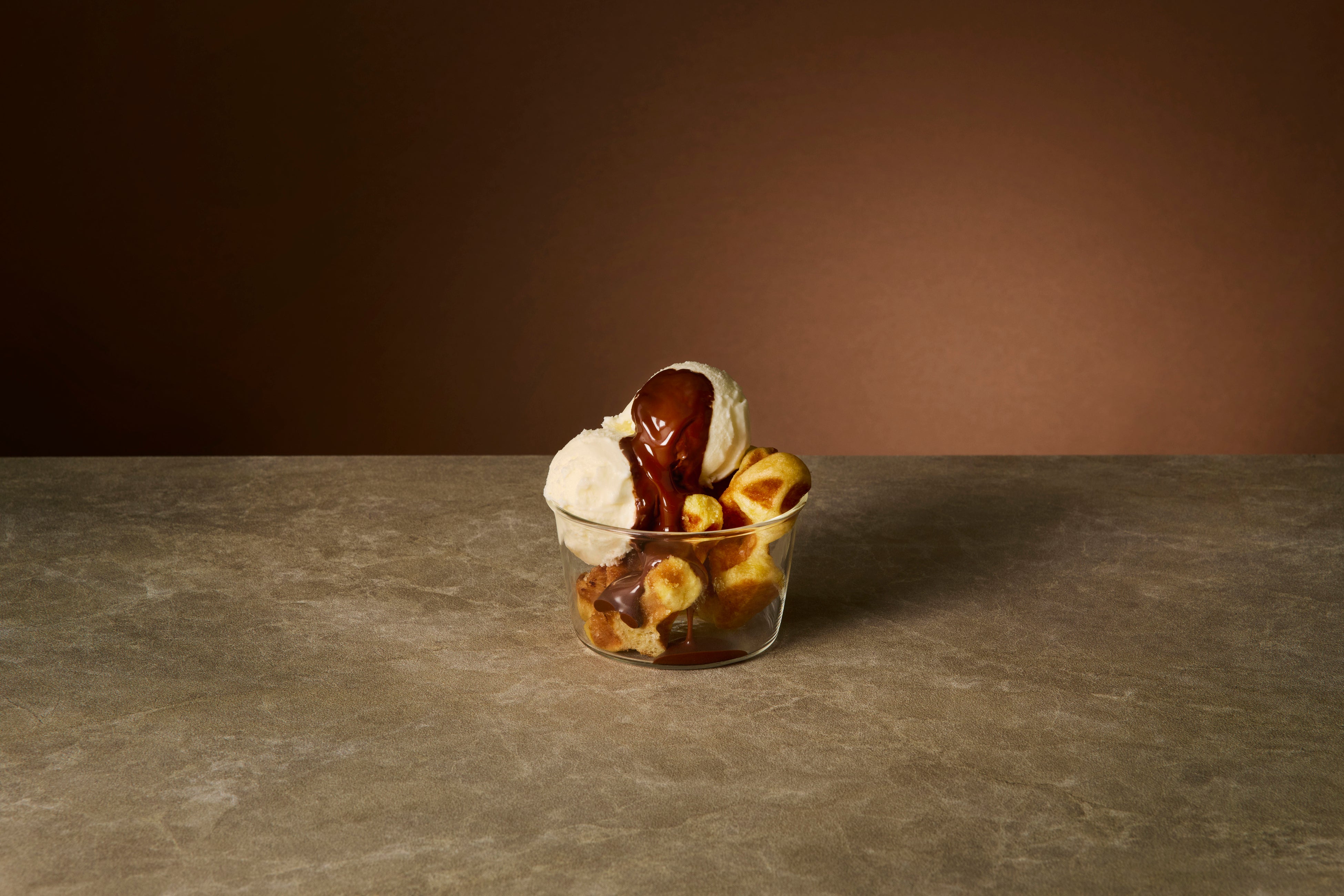 Waffle Parfait Chocolate