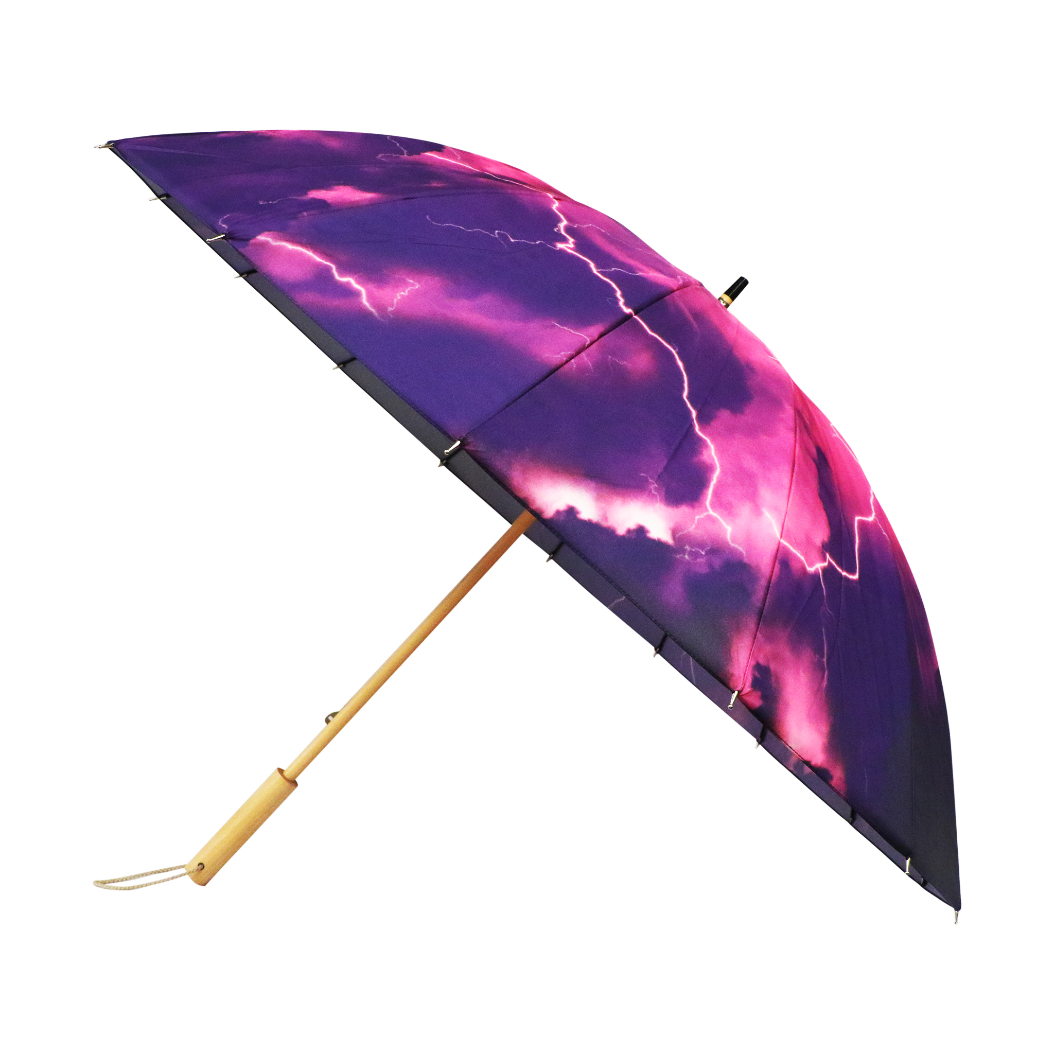 Hokusai Graphic 16-rib umbrella Yugumo (Evening Cloud)