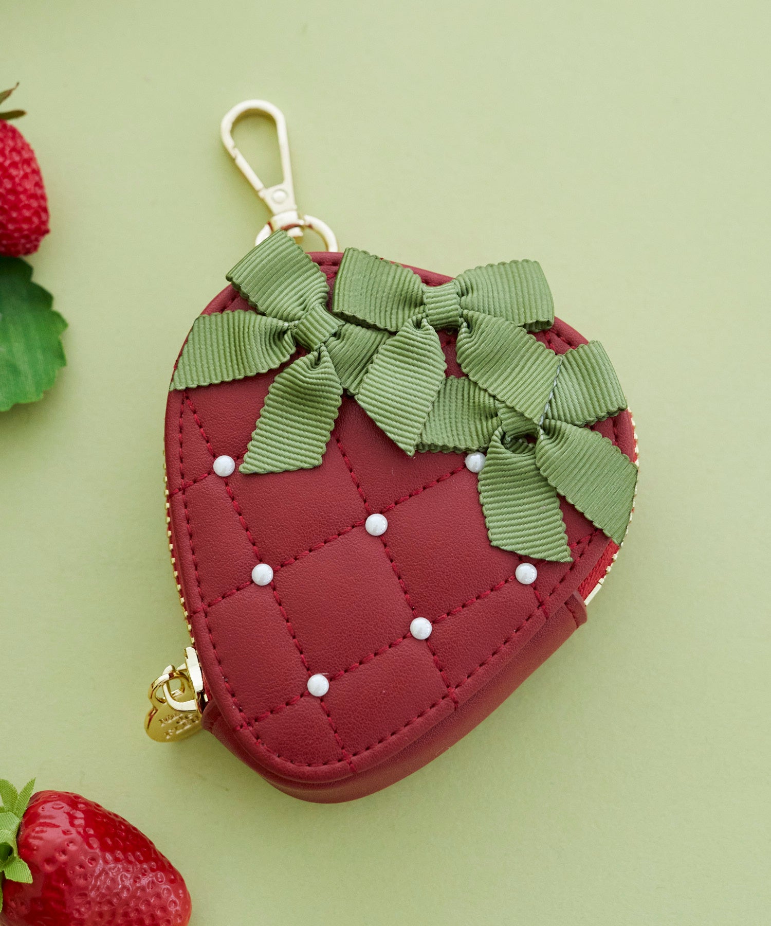 Strawberry Coin Case