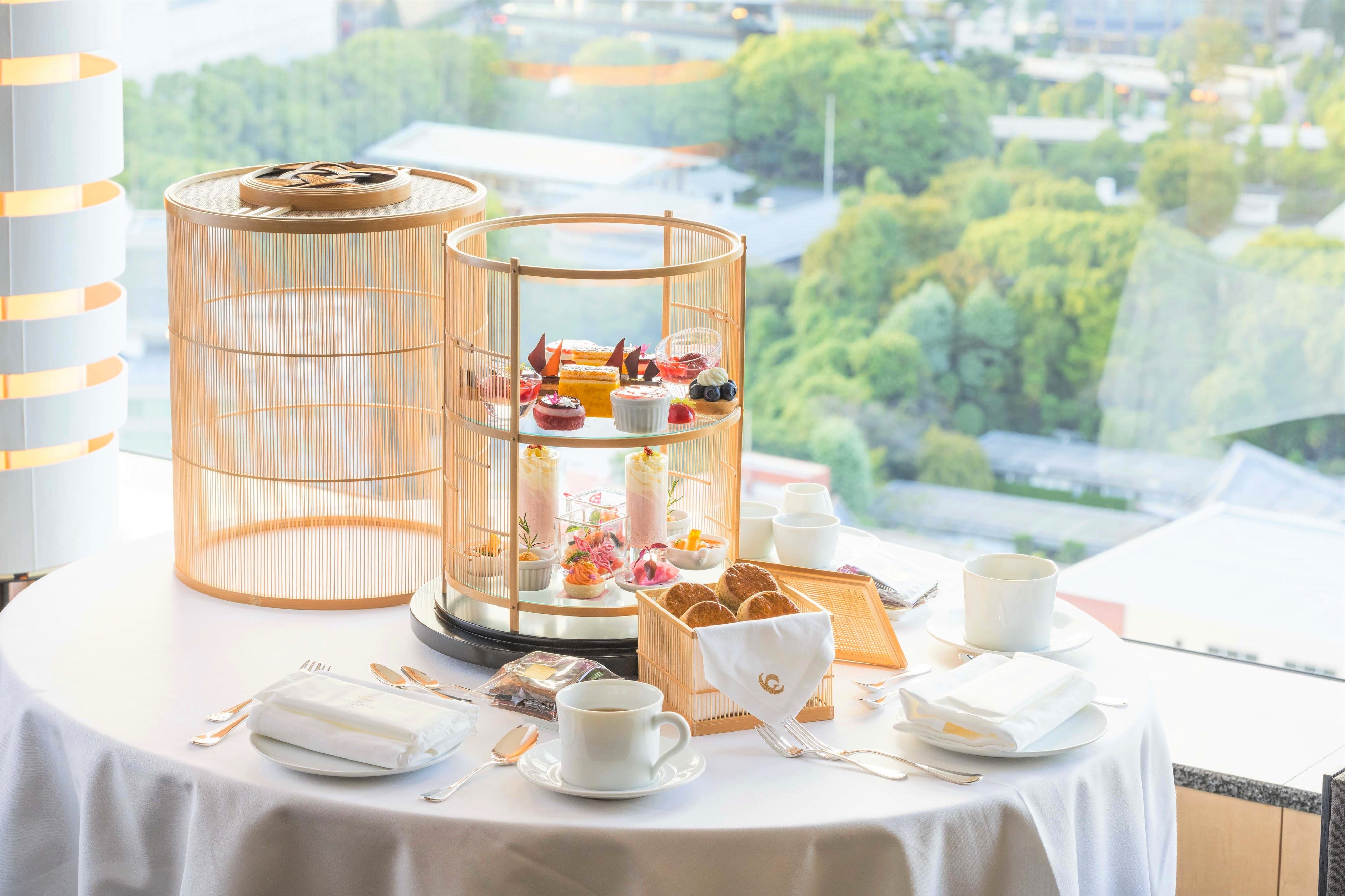 客房內享用國會大廈下午茶