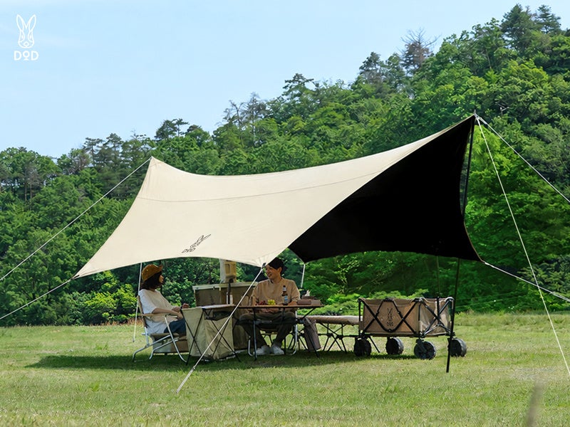 DOD畅销产品“ITSUKA NO TARP”推出遮光版，可阻挡99.9%夏季阳光