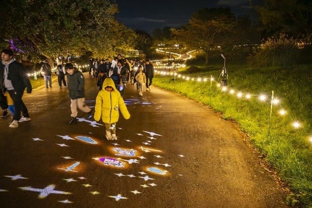 Park illumination scene 3