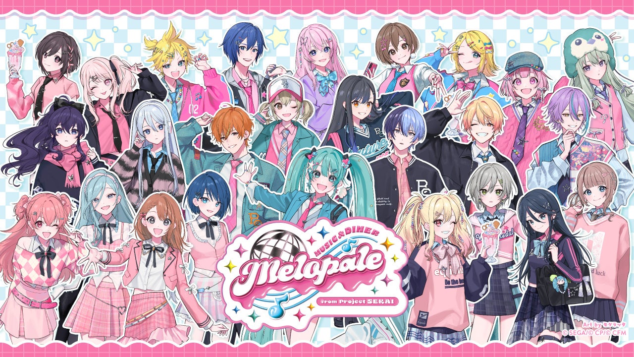 MUSIC & DINER Melopale - Hatsune Miku Colorful Stage! Limited-Time
