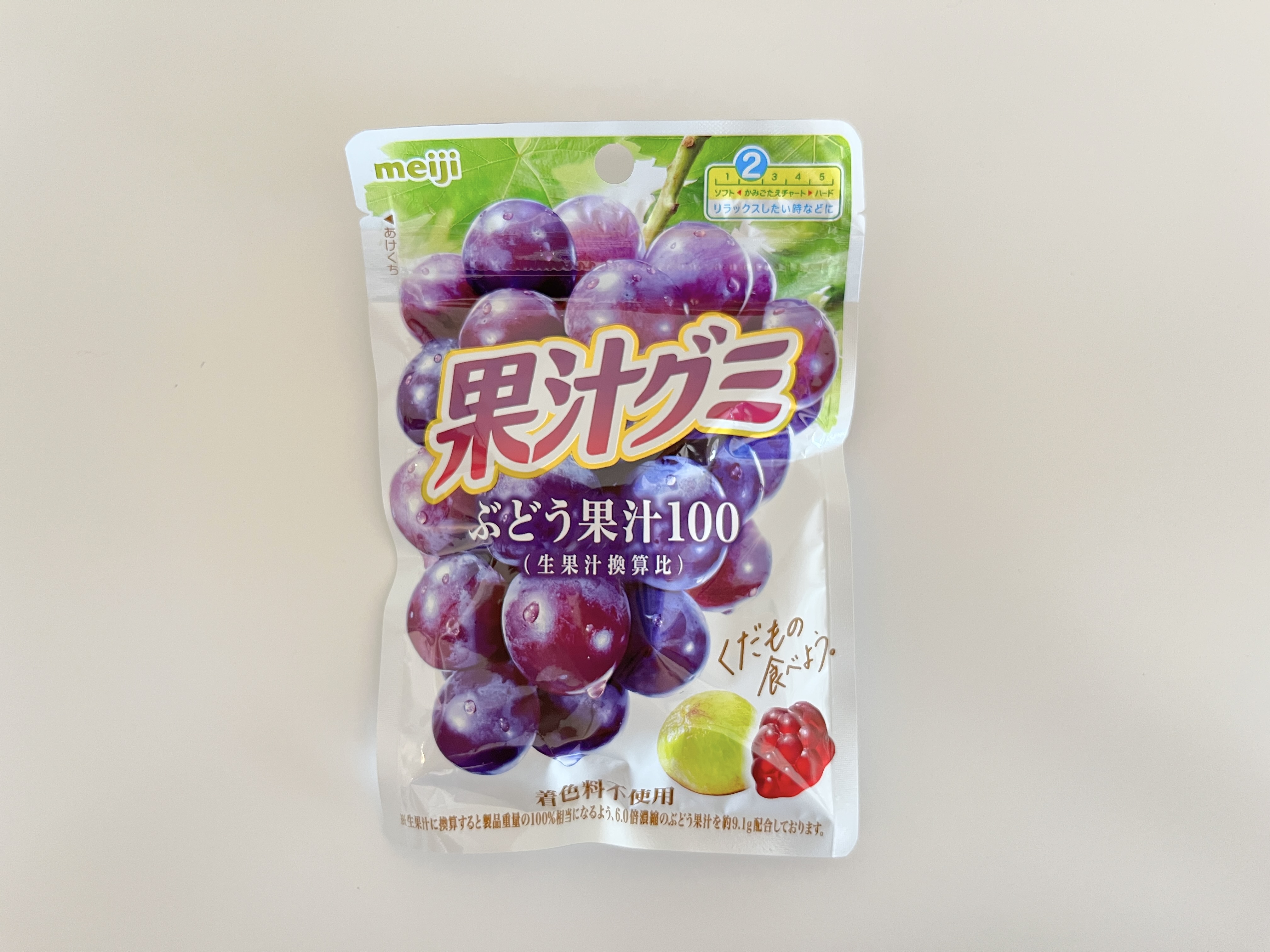 오늘의 간식: 카쥬 구미 (과즙 구미)