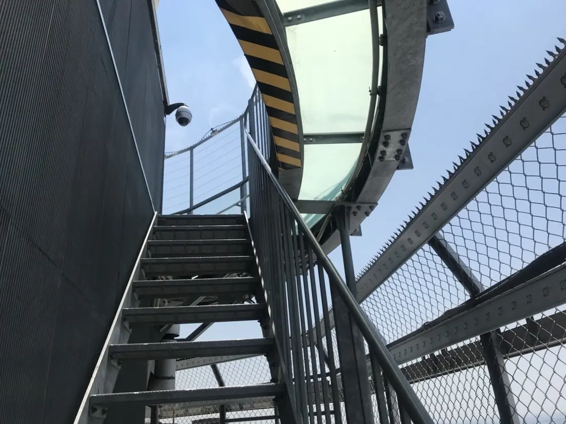 Tsutenkaku outdoor observation deck