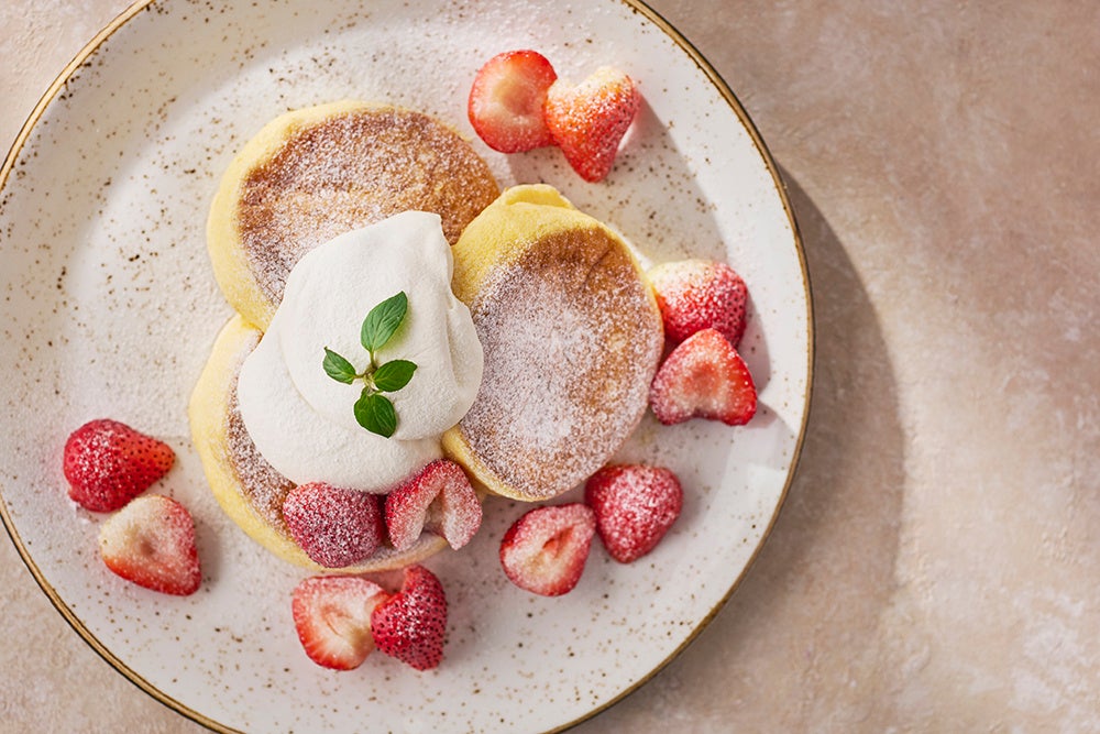 Soufflé Pancakes Strawberry