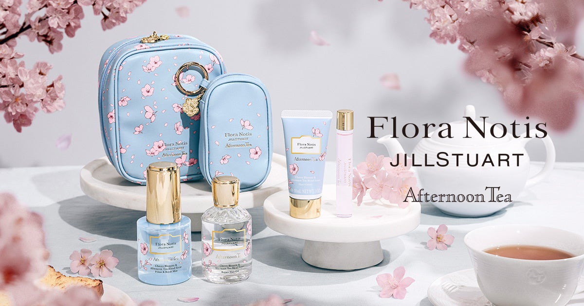 Flora Notis JILL STUART × Afternoon Tea Spring Collection Features