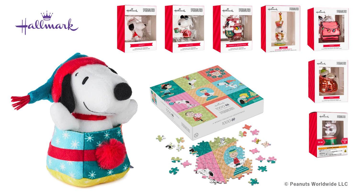 Hallmark PEANUTS SNOOPY サリー クリスマスオーナメント Nihon Hallmark Brings Imported Snoopy Christmas Ornaments and
